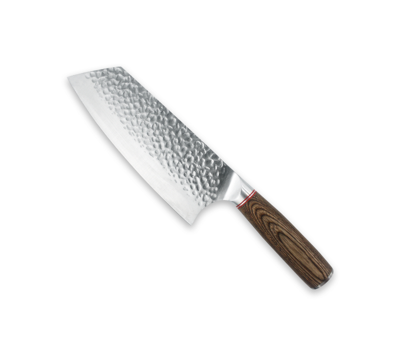 HS4030 Ensemble de 11&nbsp;lames en acier damas et manche en bois