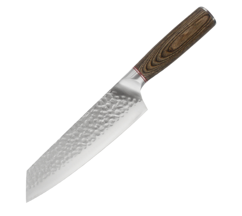 HS4030 Ensemble de 11&nbsp;lames en acier damas et manche en bois