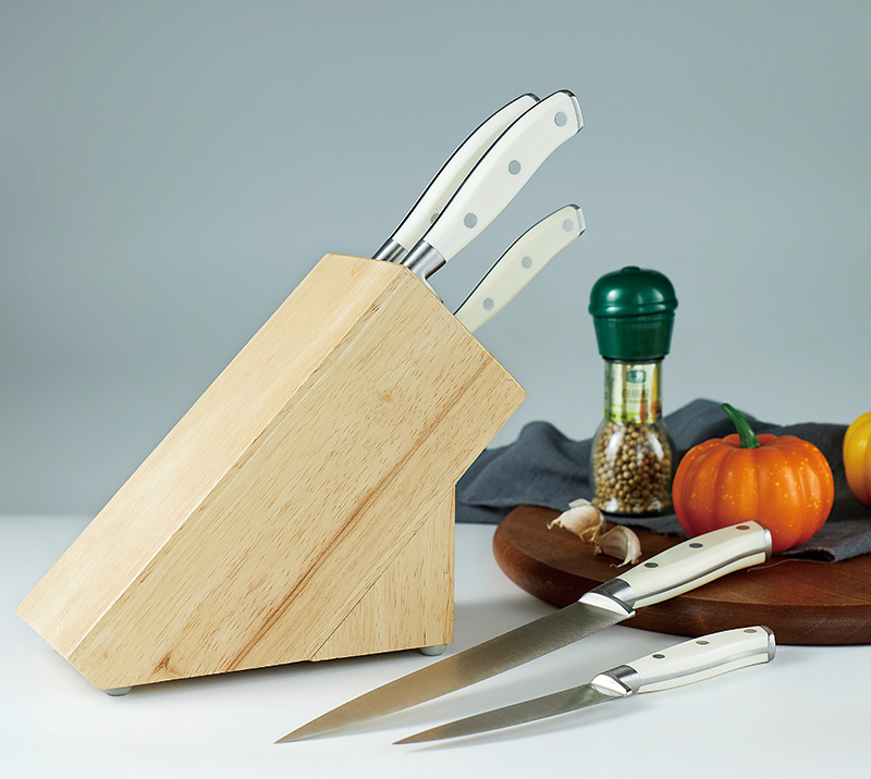HS3039&nbsp;5&nbsp;couteaux de cuisine &agrave; double t&ecirc;te en acier forg&eacute; de haute qualit&eacute; en ABS