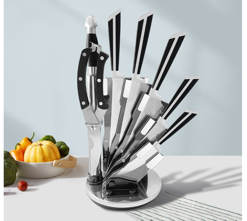 HS1012, ensemble de 8&nbsp;couteaux de cuisine