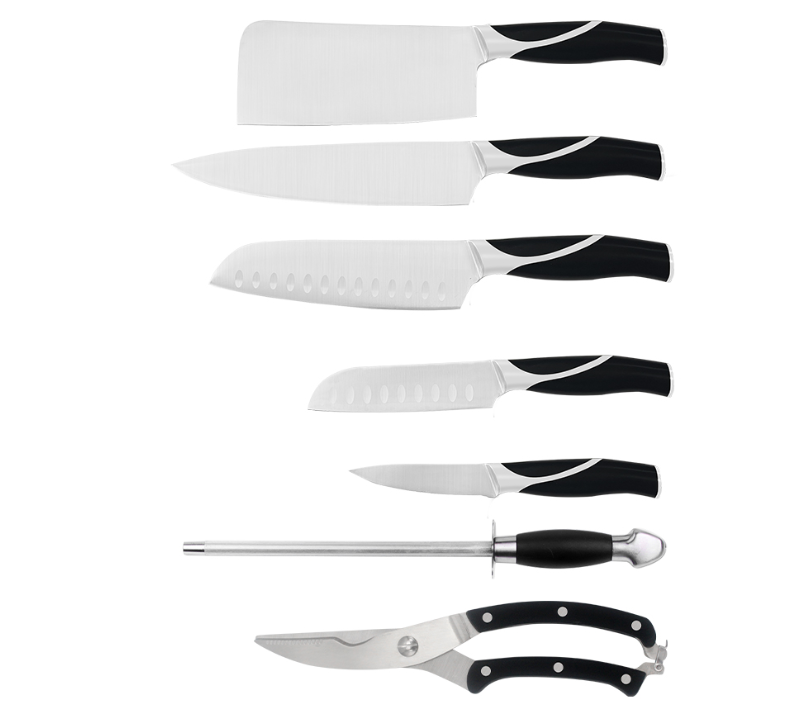 HS1018, ensemble de 8&nbsp;couteaux de cuisine