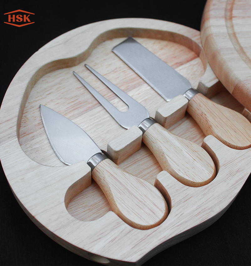Ensemble de 4&nbsp;couteaux &agrave; fromage HS4113