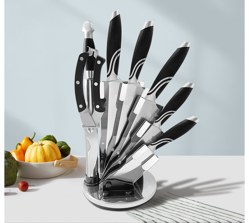 HS1006&nbsp;ensemble de 9&nbsp;couteaux de cuisine
