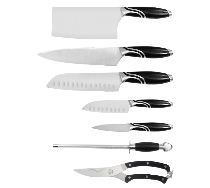 HS1006&nbsp;ensemble de 9&nbsp;couteaux de cuisine