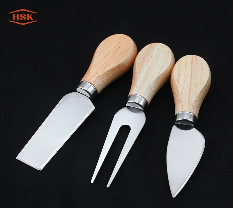 Ensemble de 4&nbsp;couteaux &agrave; fromage HS4113