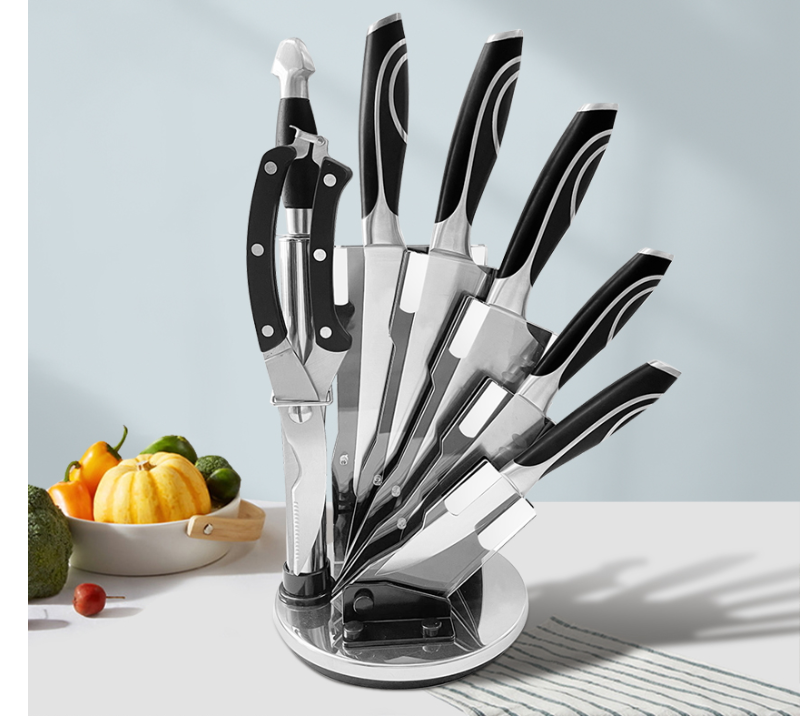 HS1005&nbsp;ensemble de 9&nbsp;couteaux de cuisine