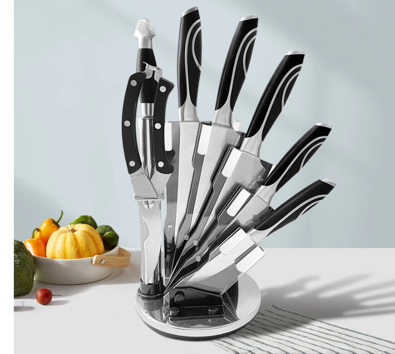 HS1005&nbsp;ensemble de 9&nbsp;couteaux de cuisine