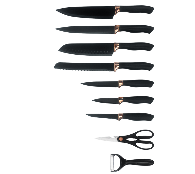 HS1022, ensemble de 10&nbsp;couteaux de cuisine
