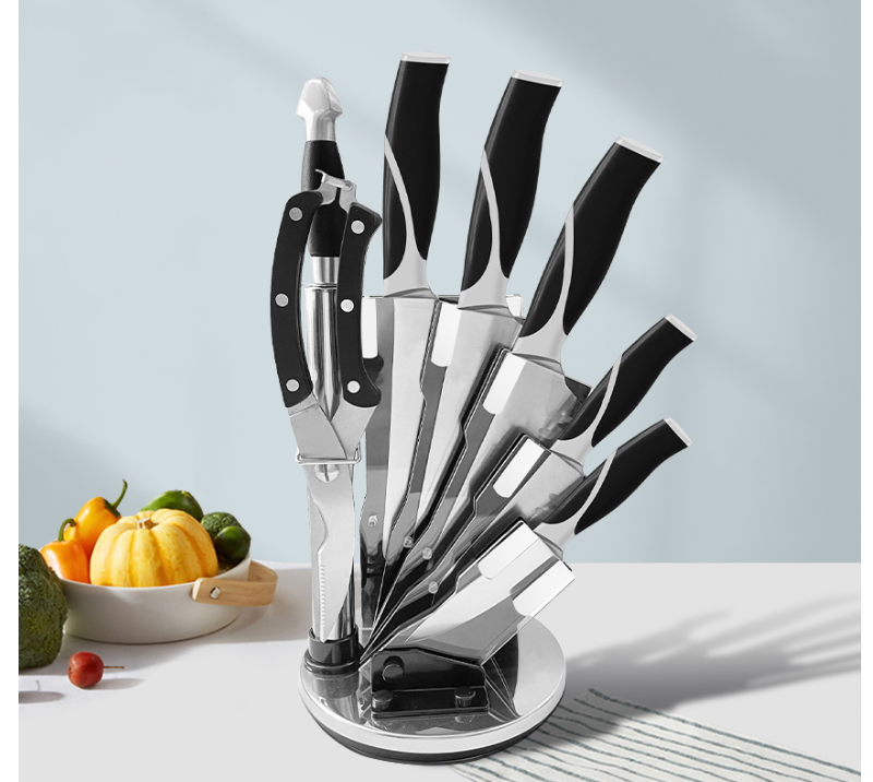 HS1018, ensemble de 8&nbsp;couteaux de cuisine