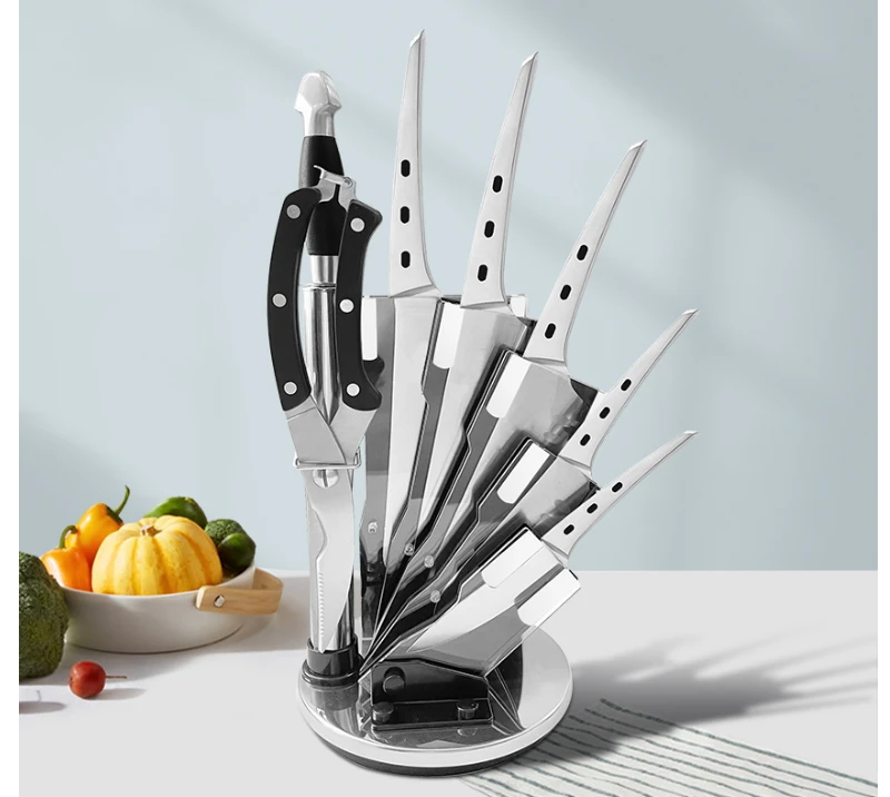 HS1016&nbsp;ensemble de 8&nbsp;couteaux de cuisine