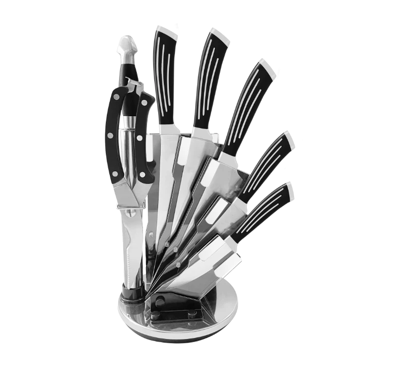 HS1008, ensemble de 8&nbsp;couteaux de cuisine