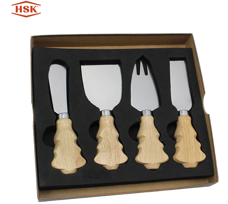 HS4164&nbsp;Ensemble de 5&nbsp;couteaux &agrave; fromage
