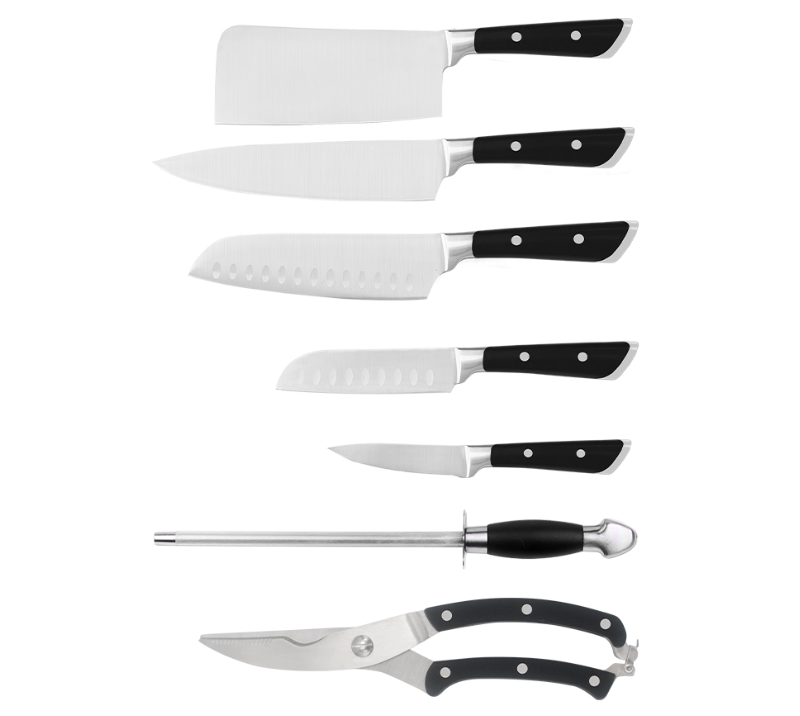HS1014, ensemble de 8&nbsp;couteaux de cuisine