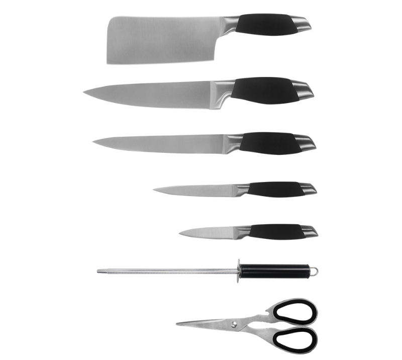 HS1024, ensemble de 8&nbsp;couteaux de cuisine