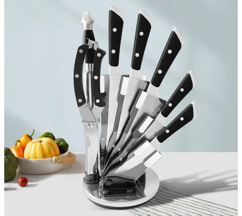 HS1014, ensemble de 8&nbsp;couteaux de cuisine