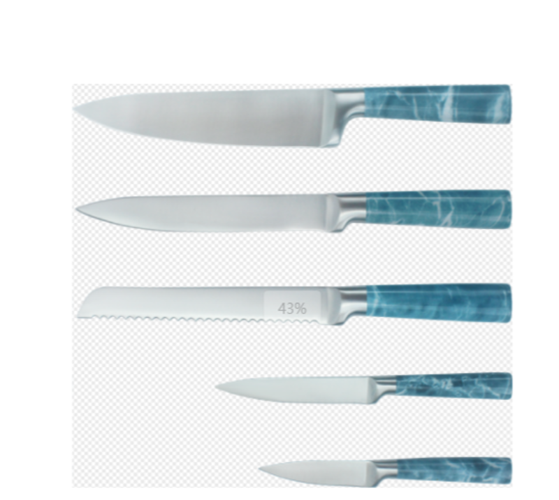 HS3021, ensemble de 6&nbsp;couteaux de cuisine
