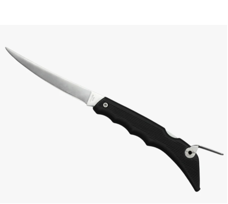 Couteau &agrave; filet pliant FK31, couteau de p&ecirc;che de poche en acier inoxydable pour le camping et la cui