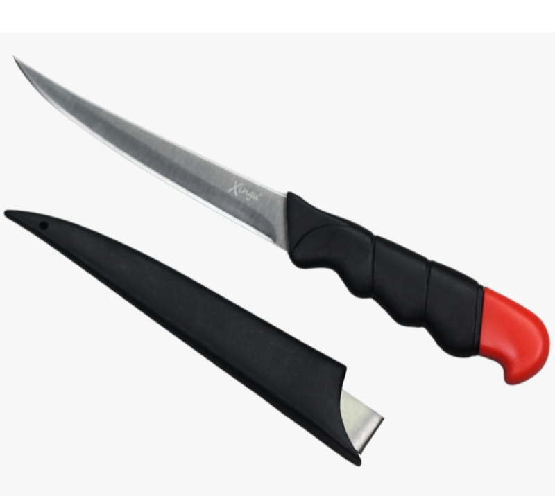 Couteau d'ext&eacute;rieur &agrave; lame en acier inoxydable FK28&nbsp;3CR13, avec manche en PP et &eacute;tui de s&eacute;curit&eacute;