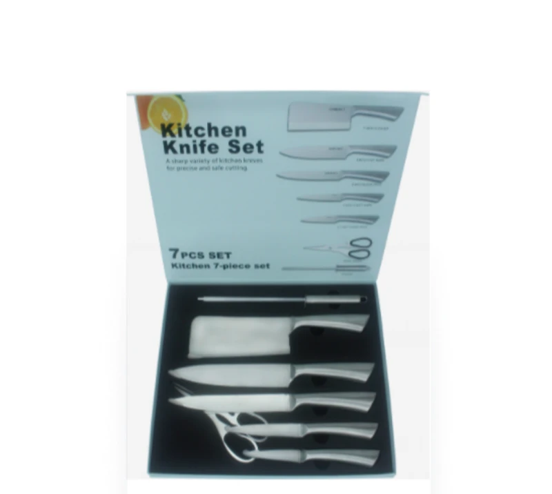 HS4004, ensemble de 7&nbsp;couteaux de cuisine