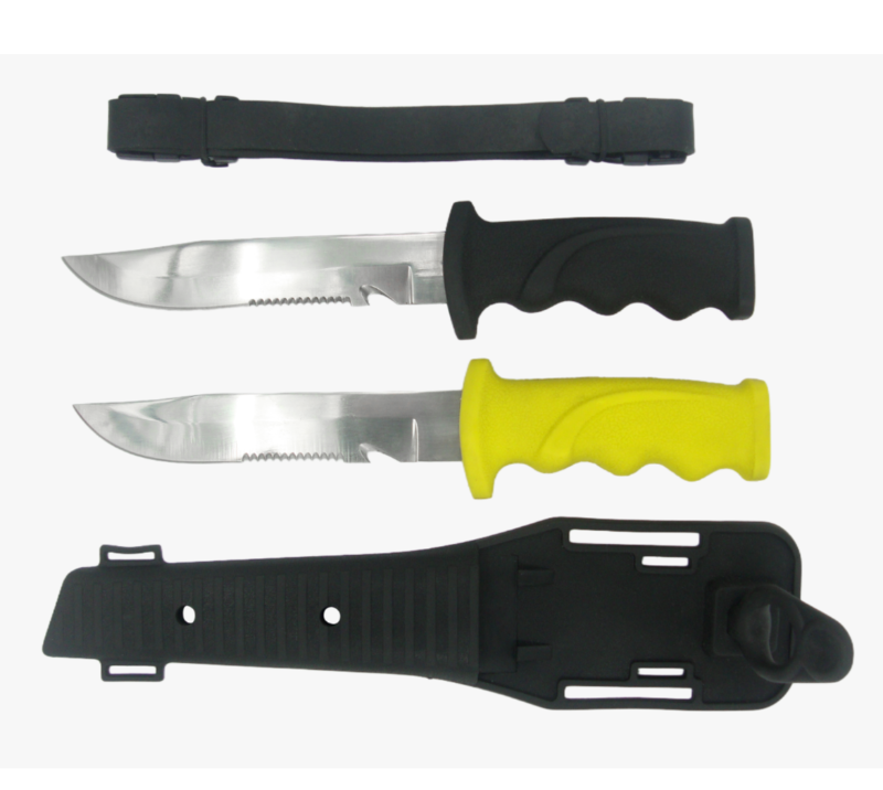 Ensemble de 4&nbsp;couteaux de survie en plein air FK70 comprenant 2&nbsp;couteaux de survie, une sangle de ja