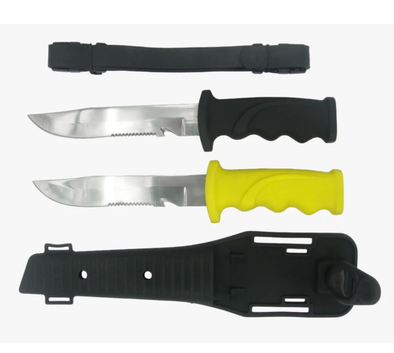 Ensemble de 4&nbsp;couteaux de survie en plein air FK70 comprenant 2&nbsp;couteaux de survie, une sangle de ja