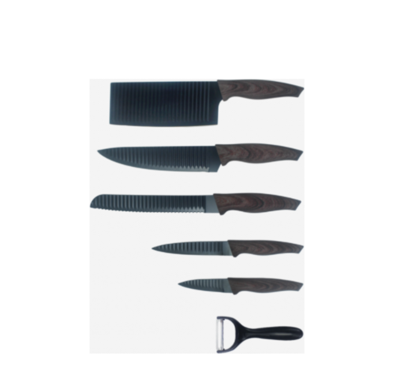 HS4002, ensemble de 6&nbsp;couteaux de cuisine