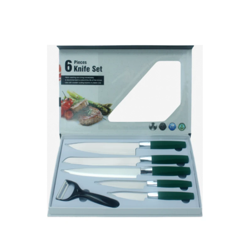 HS4001, ensemble de 6&nbsp;couteaux de cuisine