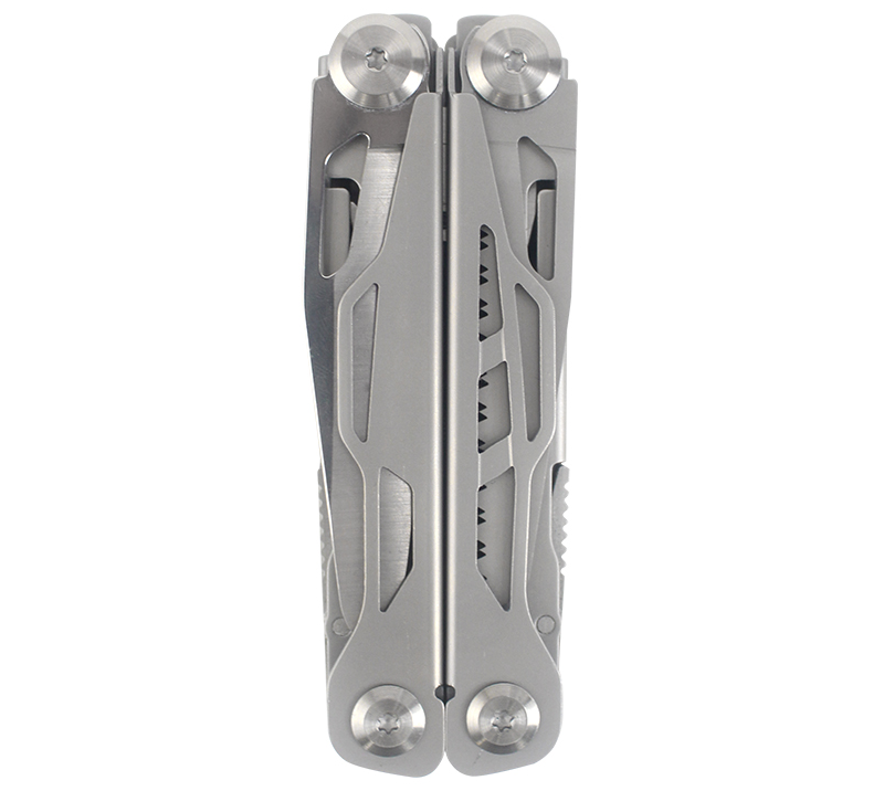 Pince multi-outils 8-en-1 PA-90B en acier inoxydable, outil de survie EDC ultime pour les aventures