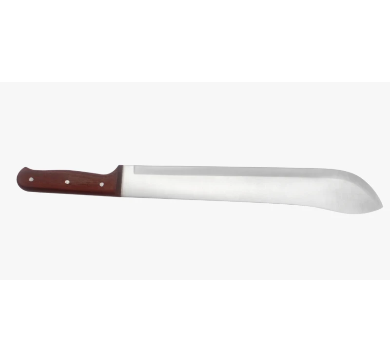 S1001&nbsp;Couteau &agrave; filet incurv&eacute; avec manche en bois, couteau &agrave; d&eacute;sosser de chasse en plein air en acie