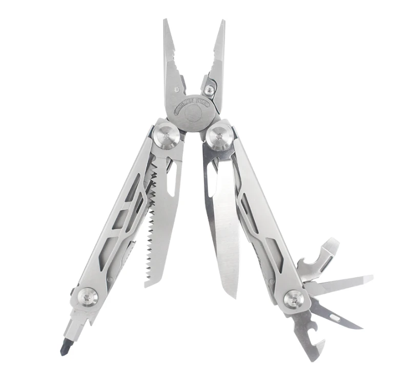 Pince multi-outils 8-en-1 PA-90B en acier inoxydable, outil de survie EDC ultime pour les aventures