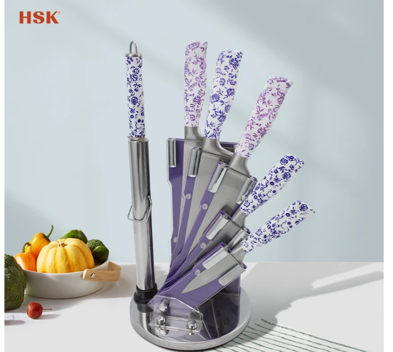 HS4052&nbsp;ensemble de 7&nbsp;couteaux de cuisine