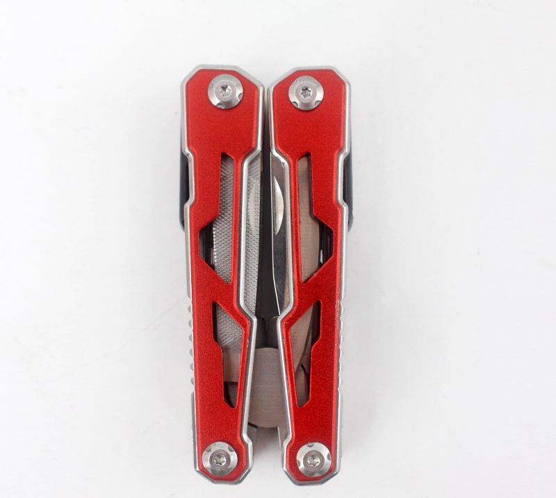 S02336 Pince multifonction robuste, outil de poche tout-en-un pour le camping, la randonn&eacute;e et les u