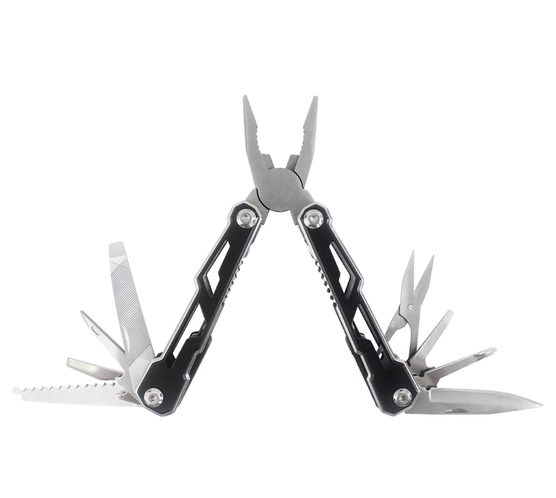 S02335&nbsp;Pince multi-outils, outil de survie EDC en acier inoxydable avec plusieurs fonctions